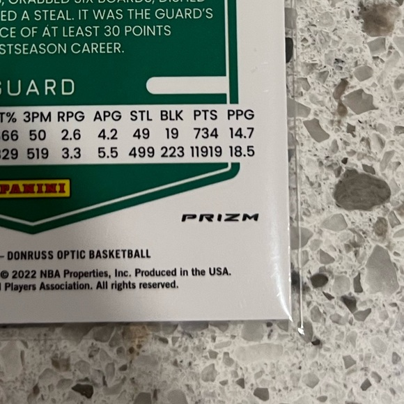 DERRICK ROSE OPTIC PRIZM CARD PURPLE NEW YORK KNICKS 2021-22 NBA - Picture 3 of 3